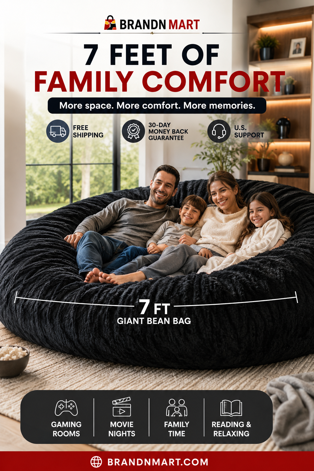 Why a 7-Foot Bean Bag Is the Ultimate Upgrade for Your Living Room