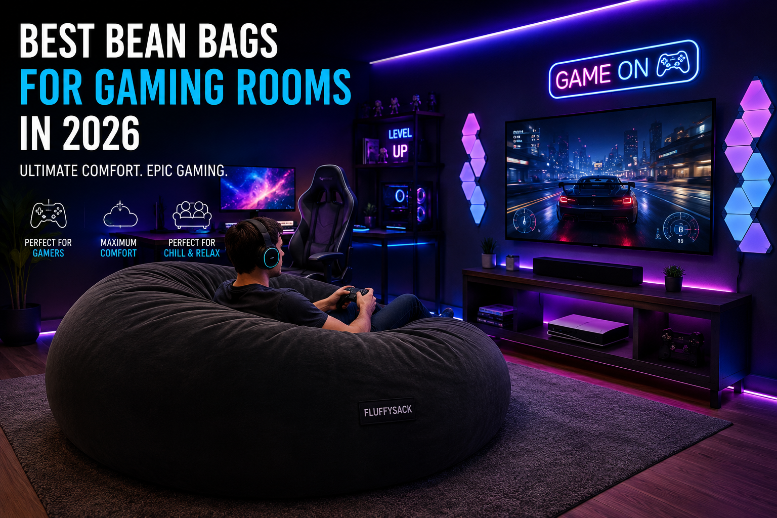 Best Bean Bags for Gaming Rooms in 2026